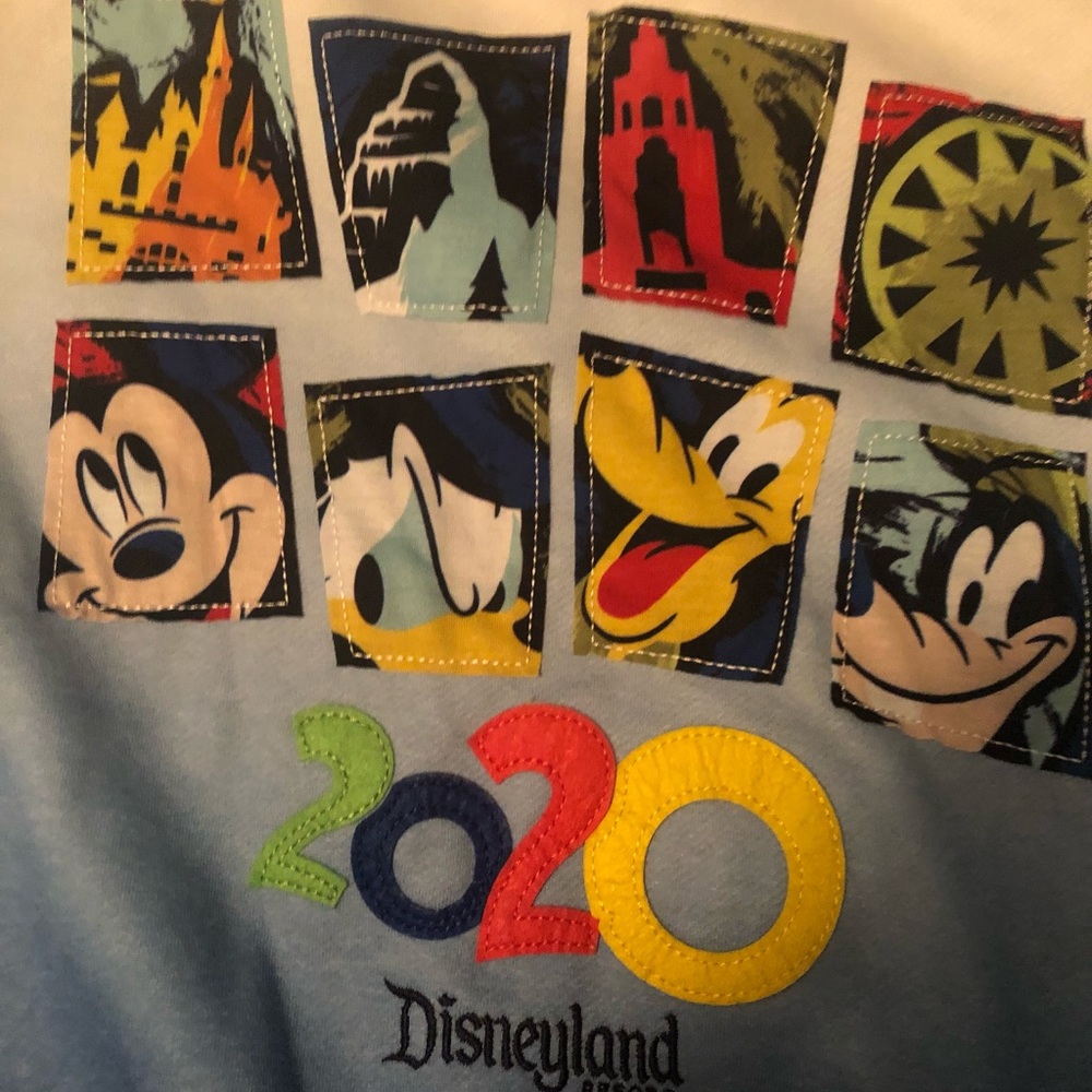 New with tags- Size Large Disney Ombré Sweatshirt